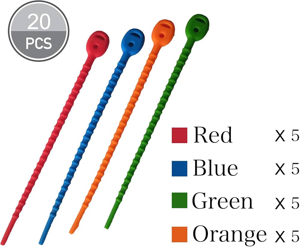 Silicone Crest Ties
