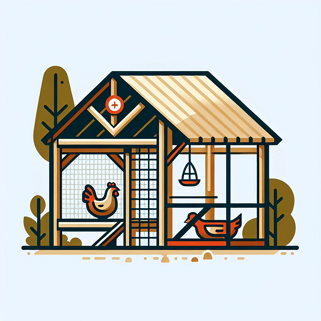 chicken coop reinforced with hardware cloth