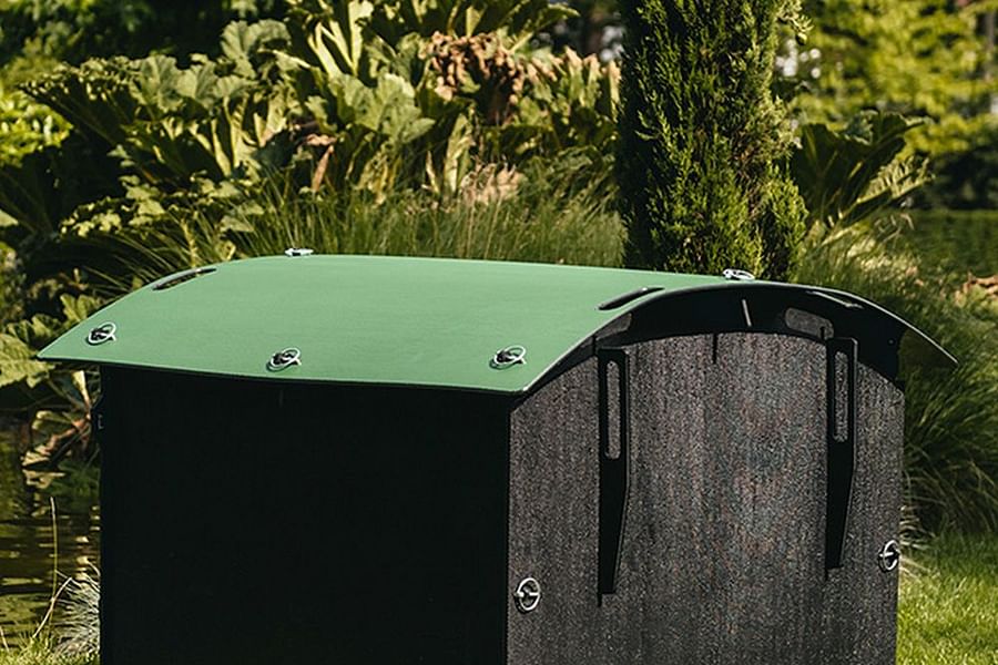 recycled plastic chicken coop