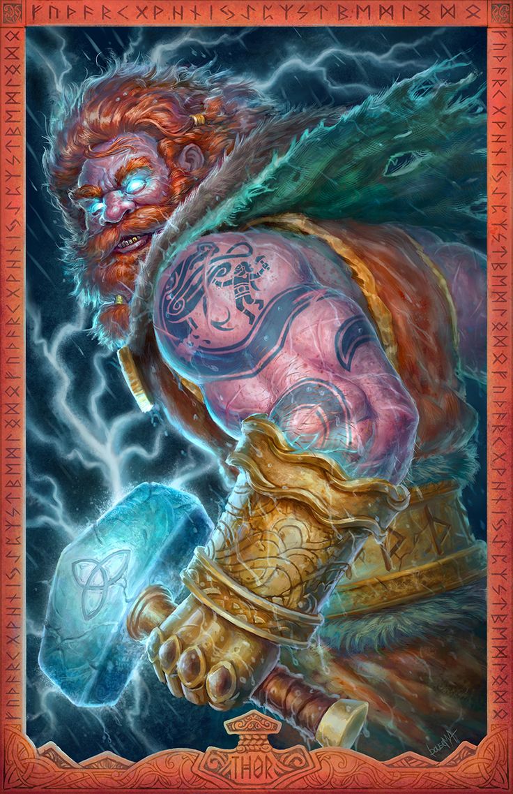 Norse god Thor