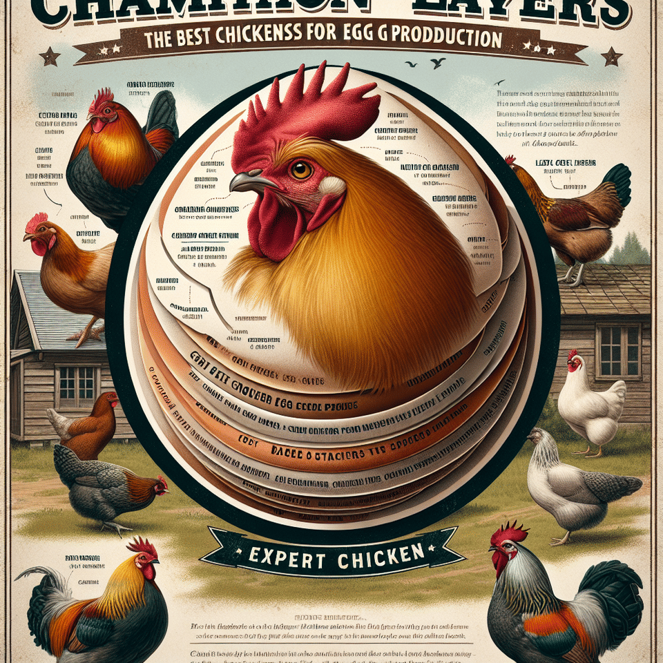 Champion Layers: The Best Chickens for Egg Production and What Makes Them Special