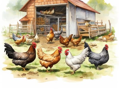 Chicken Real Estate: Determining How Much Space Your Flock Needs