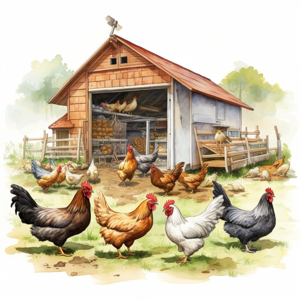 Chicken Real Estate: Determining How Much Space Your Flock Needs
