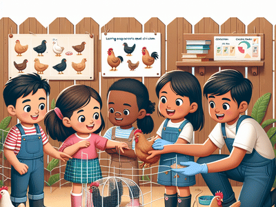 Chickens and Children: How to Safely Introduce Your Kids to Chicken Raising