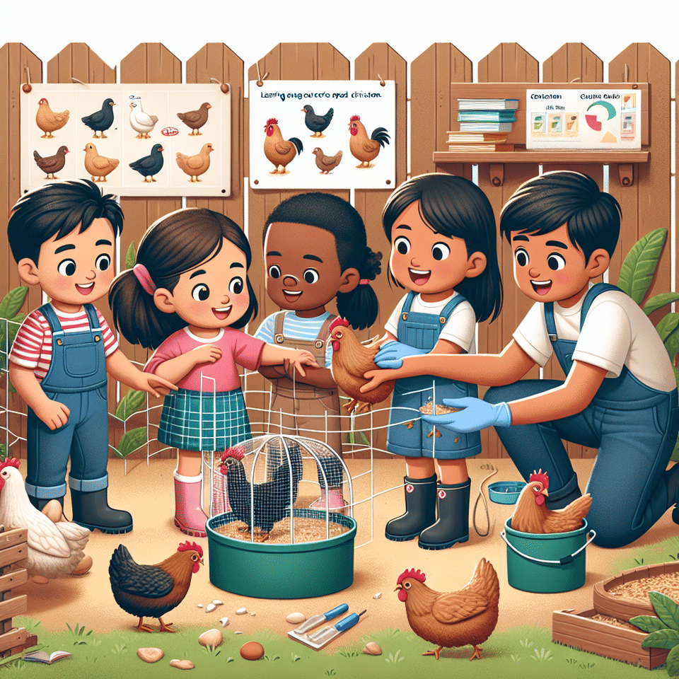 Chickens and Children: How to Safely Introduce Your Kids to Chicken Raising