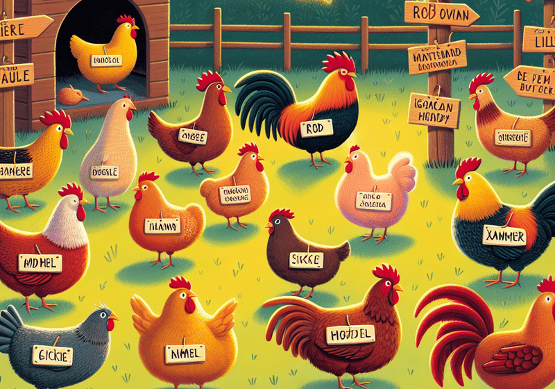Cluck and Culture: How to Name Your Chicken Flock Inspired by Mythology and History