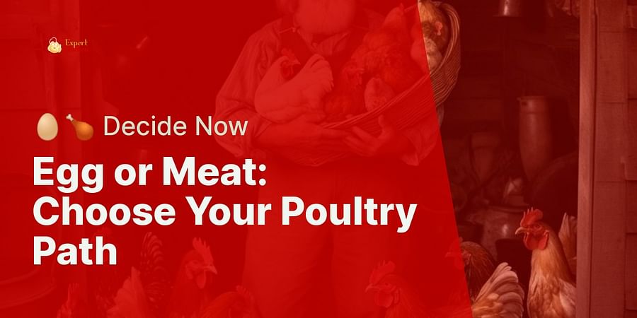 Egg or Meat: Choose Your Poultry Path - 🥚🍗 Decide Now