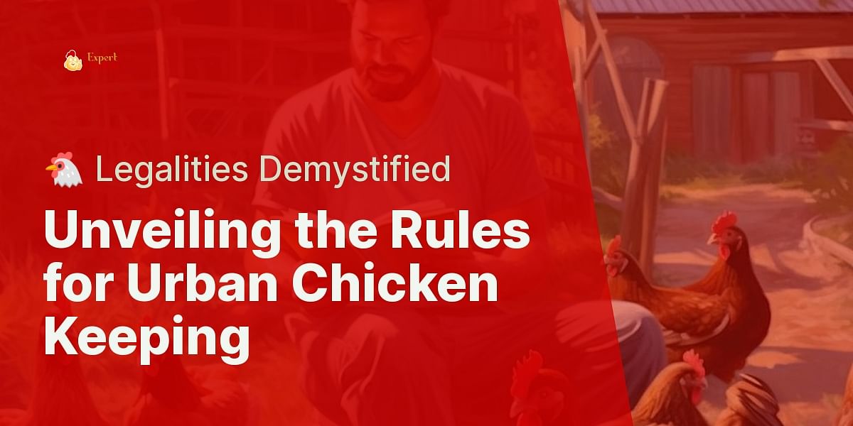 Are there any legal restrictions on raising chickens in residential areas?