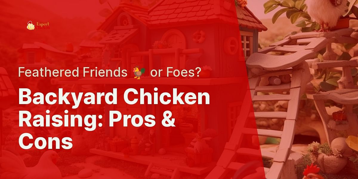 What are the advantages and disadvantages of raising chickens in your