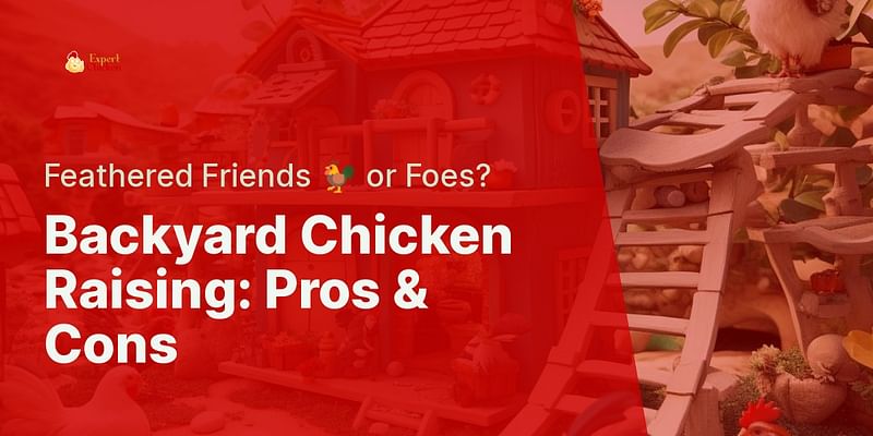 Backyard Chicken Raising: Pros & Cons - Feathered Friends 🐓 or Foes?