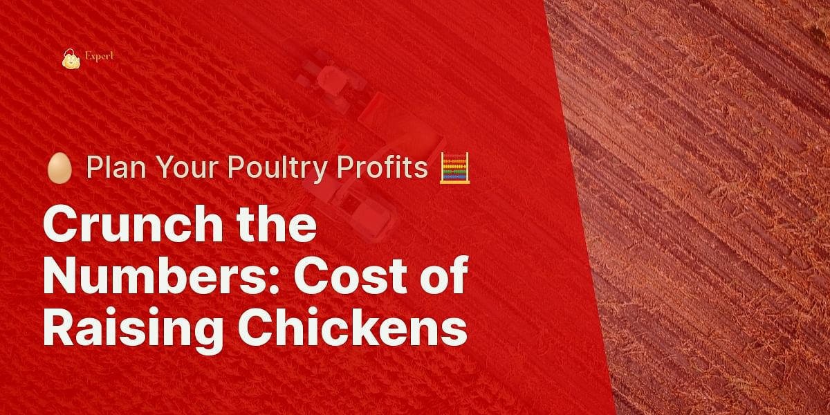 Cost of Raising Chickens Calculator Estimate Your Expenses