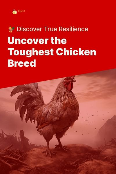 Uncover the Toughest Chicken Breed - 🐓 Discover True Resilience