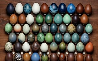 What breeds of chickens lay colored eggs?